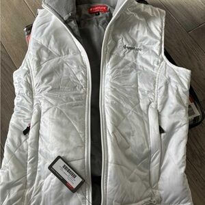 Women’s Venture 12 Volt Heated motorcycle Vest white